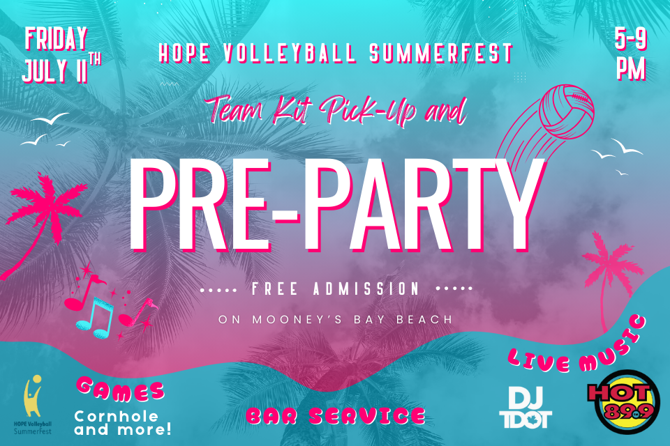 SummerFest 2025 Day 1: Team Kit Pick-up & Pre-Party!